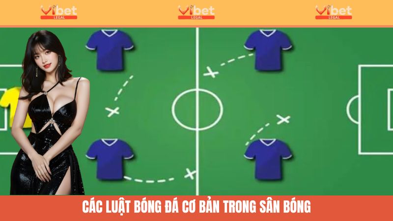 Các luật bóng đá cơ bản trong sân bóng