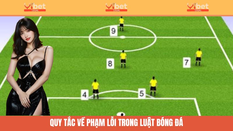 Các quy tắc về phạm lỗi trong bóng đá
